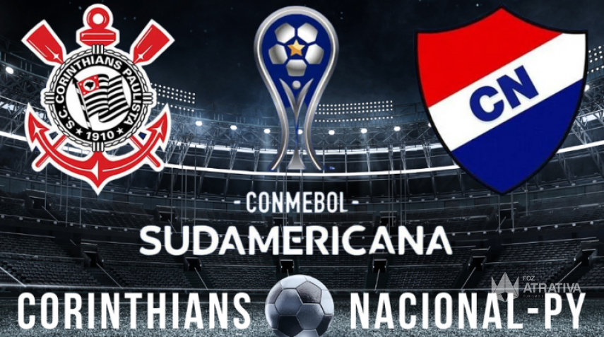 Excursão Corinthians FC x Nacional-PY - Copa Sul Americana 2024 em Asunción - PY